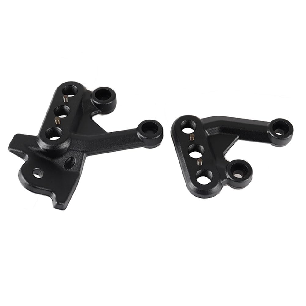 Generic Footpegs Bracket rust-proof coating reduces wear over time.