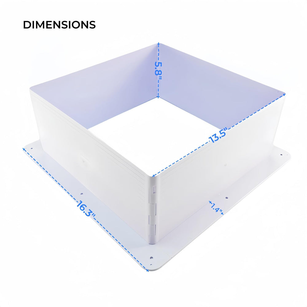 Four-piece modular garnish kit with pre-cut slots for thickness adjustment.
