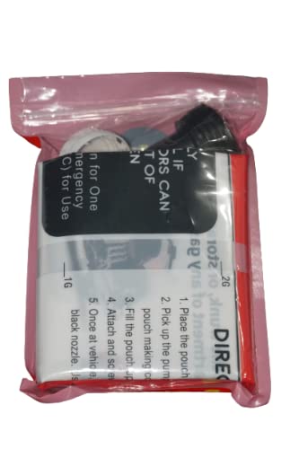 Generic Gas Pouch ready for emergency refuel or transport.