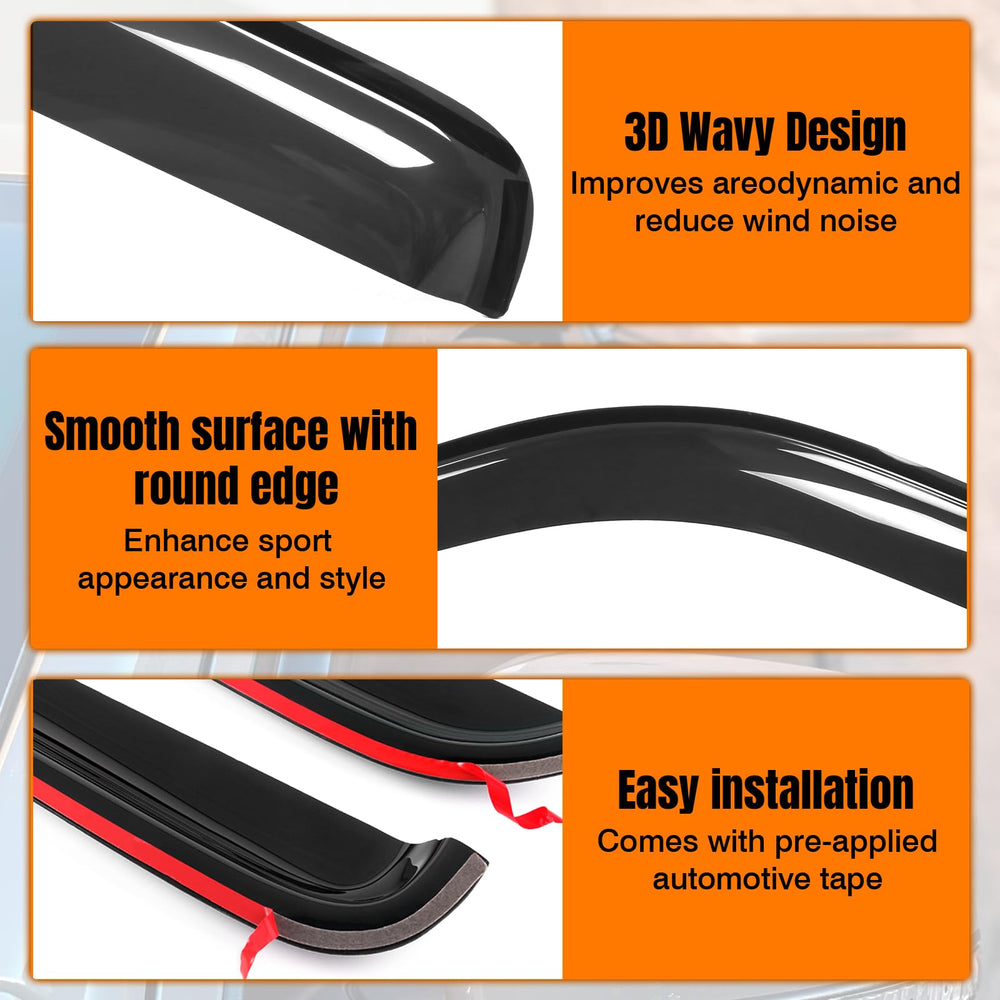 Generic high-impact acrylic material offers durability and clear visibility