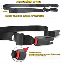 Generic ISOFIX buckle cover elastic pad ensures secure fit and smooth operation.