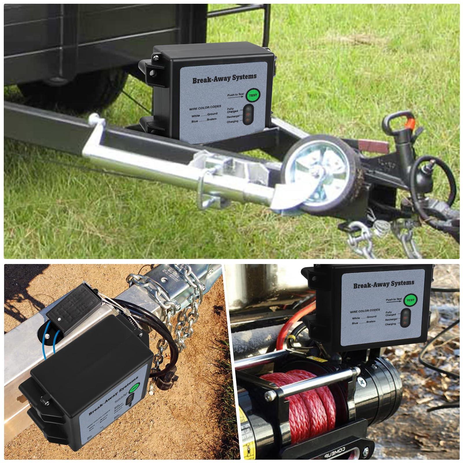 Generic Jack Boss versatile trailer brake kit supports various setups