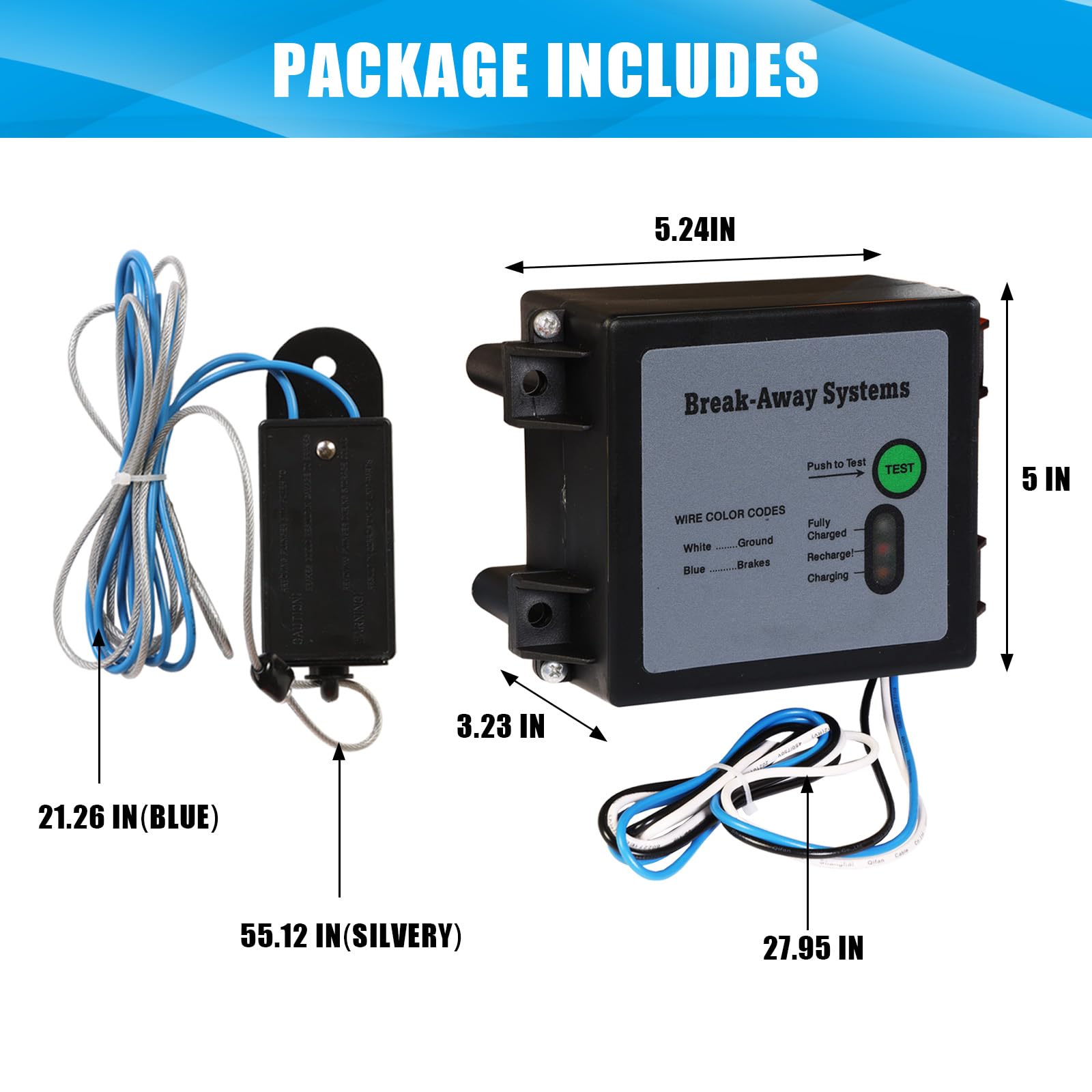 Generic Jack Boss waterproof housing withstands weather and road spray