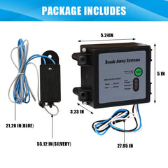 Generic Jack Boss waterproof housing withstands weather and road spray