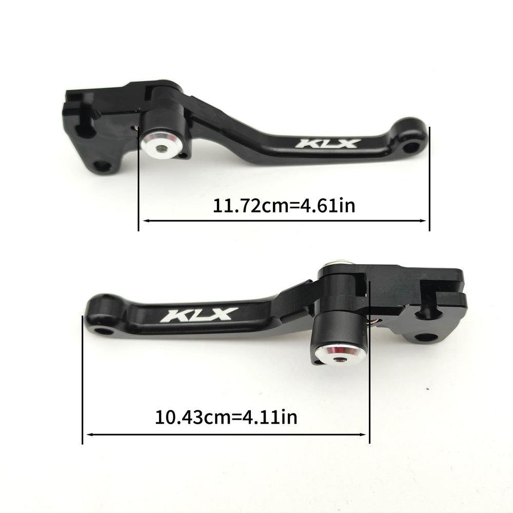 Generic KLX110 CNC aluminum 6061 construction resists fading.