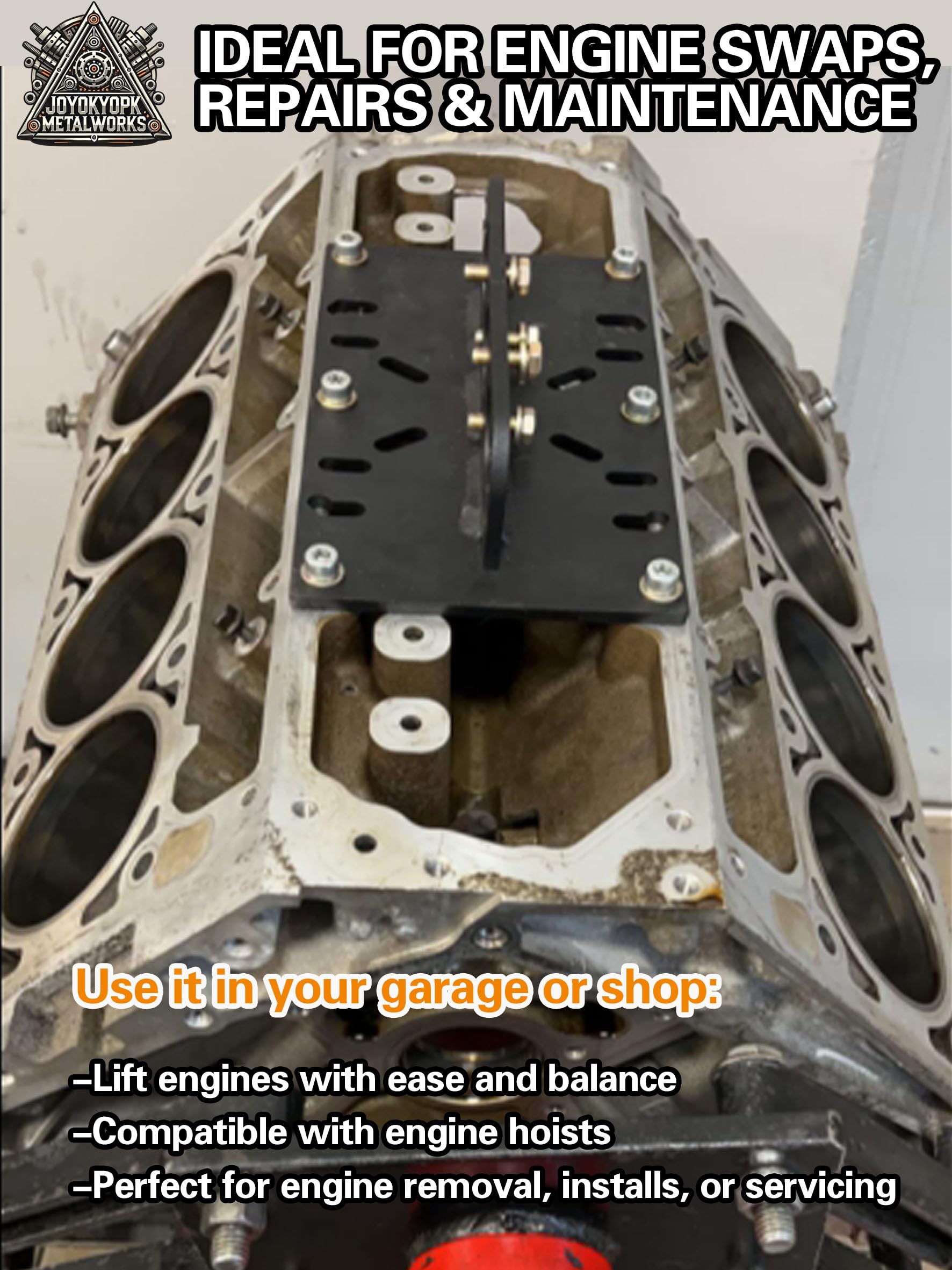 Generic lift plate compatibility chart illustrating options for various carb patterns