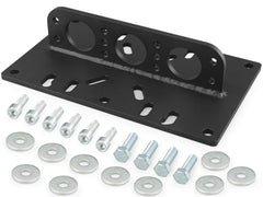 Generic LS lift plate front view showing sturdy steel construction for easy handling