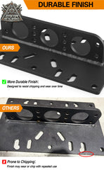 Generic lift plate installed on engine block for secure mounting during removal