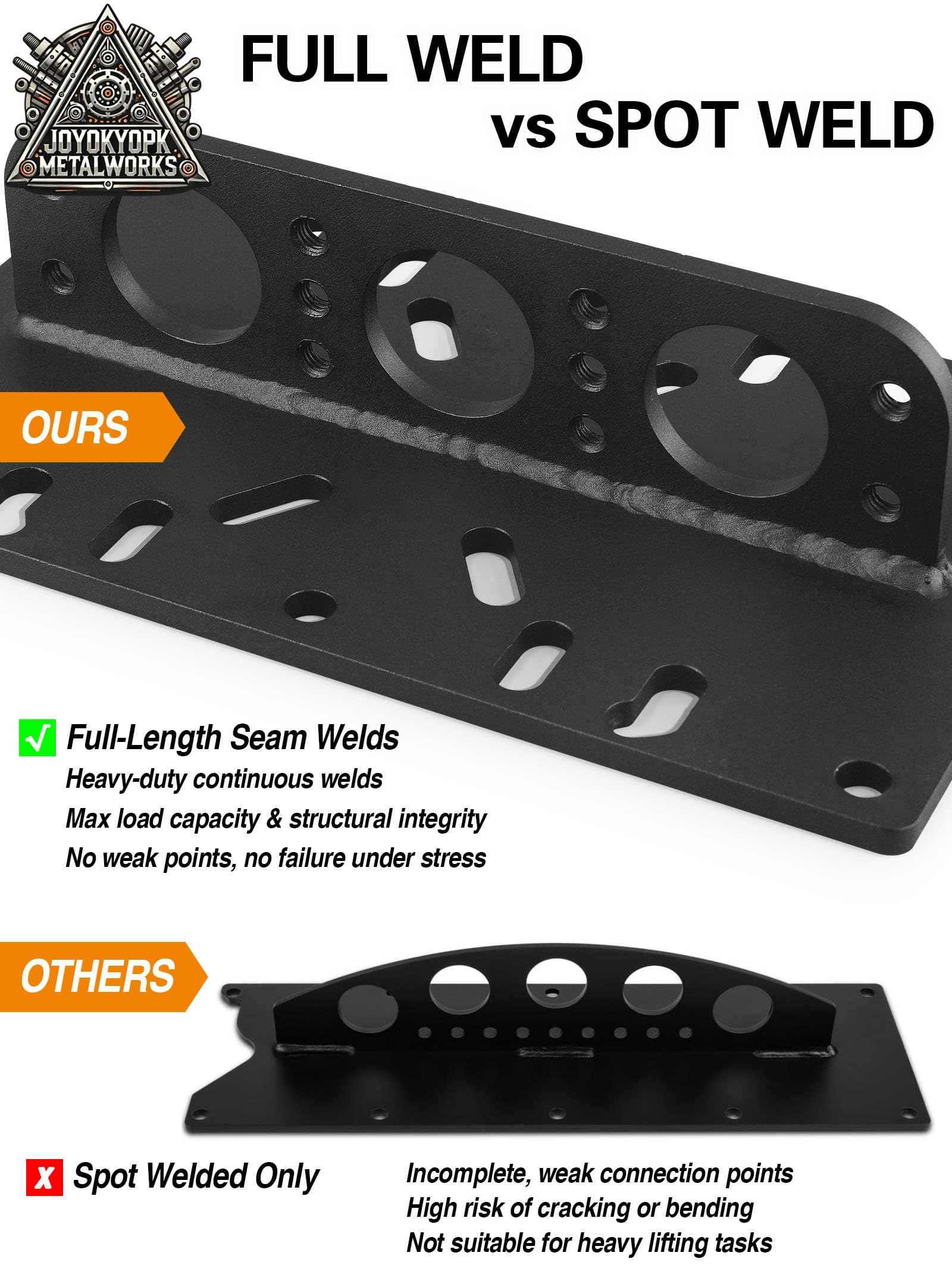Generic LS lift plate without manifold installed for LS engine access