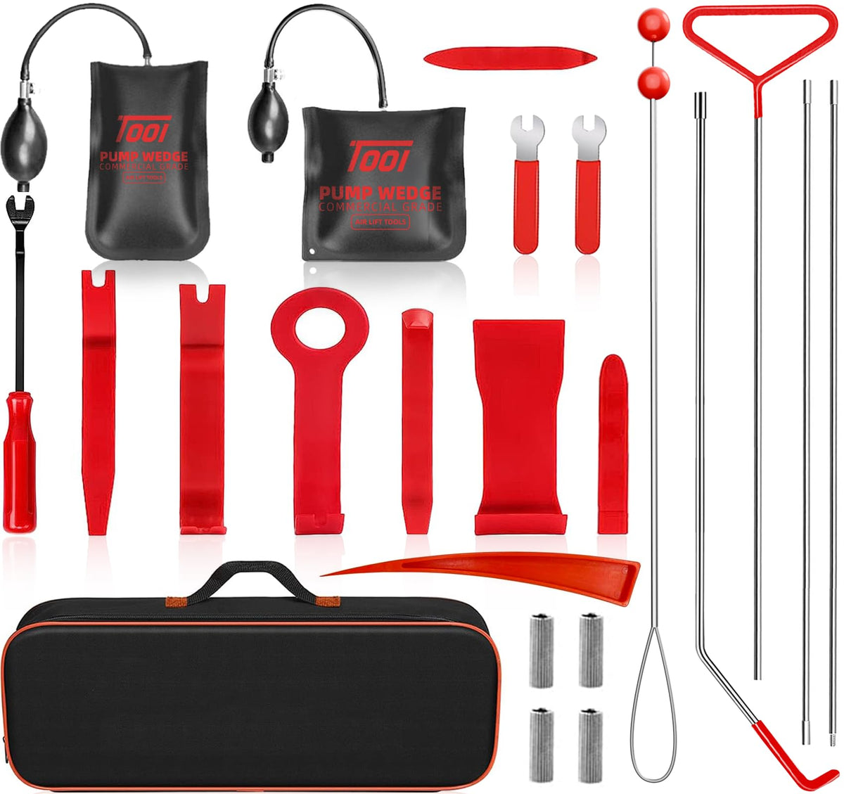 Generic multi-purpose tool puller set assembly view for versatile hardware tasks