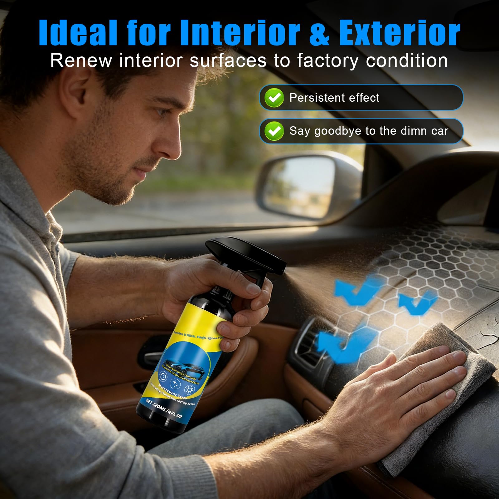 Generic Nano Quick Coat helps repair minor scratches and boosts gloss