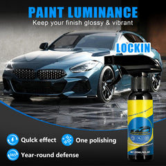 Generic Nano Quick Coat spray in action showing wipe-and-buff convenience
