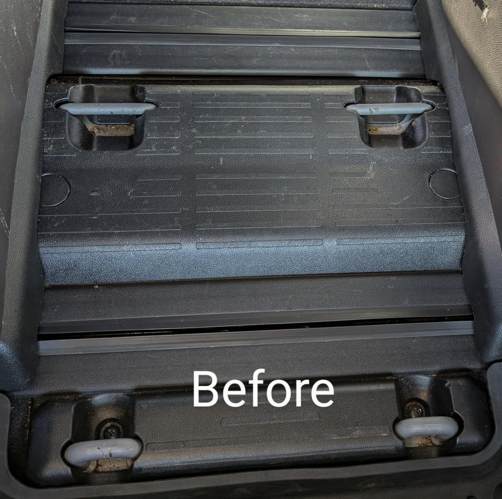 Generic Odyssey interior upgrade demonstrates a clean, professional second-row space
