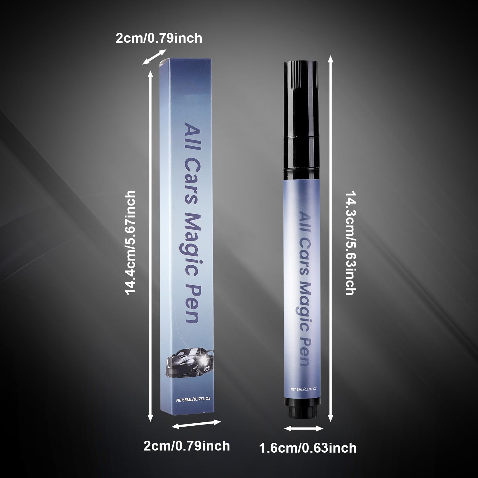 Generic pen delivers salon-like look with minimal effort.