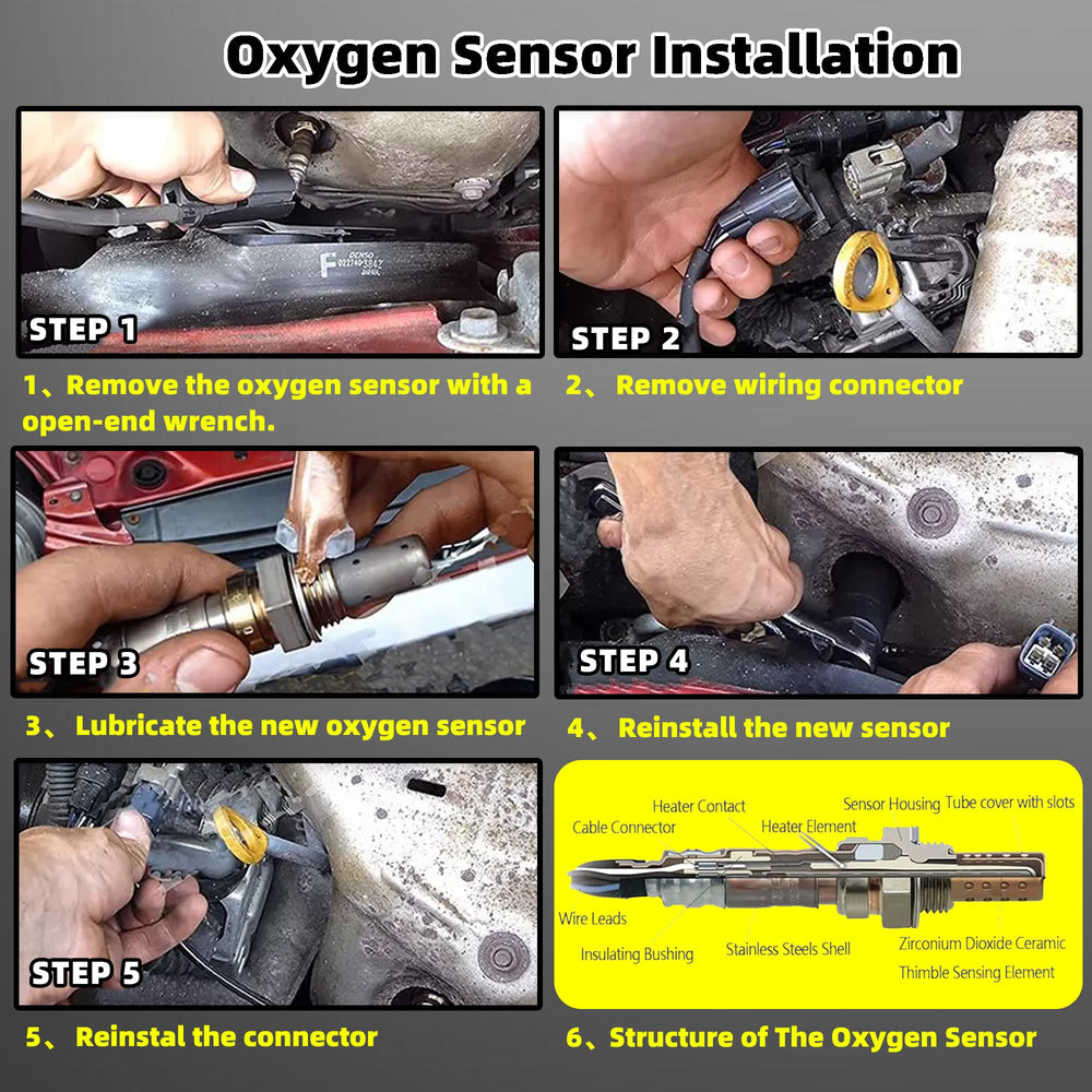Includes two sensors for direct replacement on compatible vehicles.