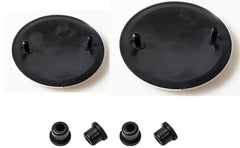 Generic Premium Roundel Blue Kit 82mm hood emblem enhances front-end styling