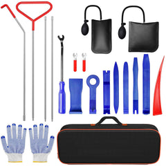 Generic Professional Car Repair Tool Kit contents for easy dent removal and setup.
