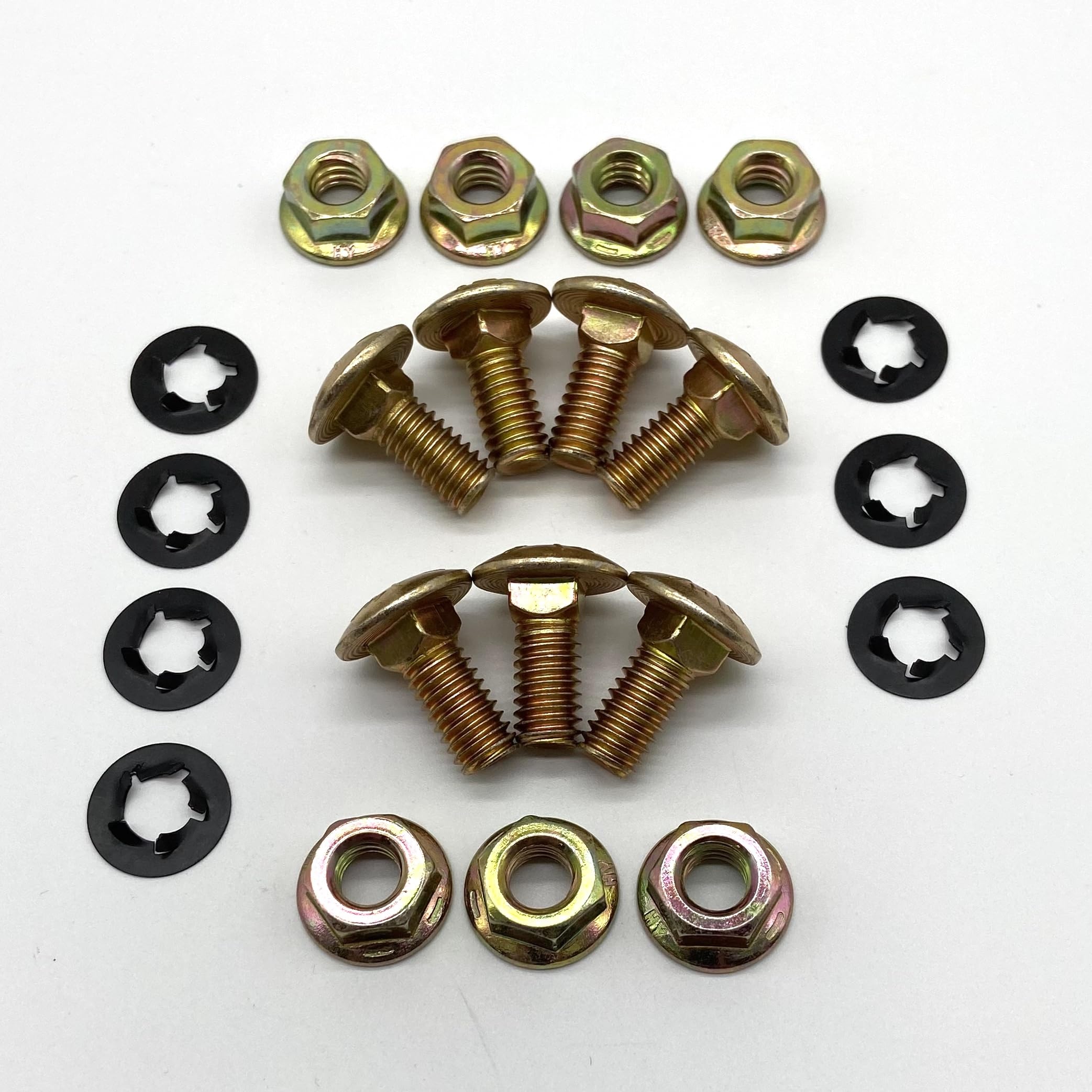 Generic Region Offroad hardware kit includes nuts and retainers for secure skid plate installation.