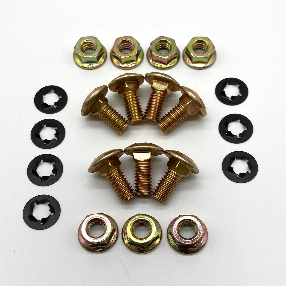 Generic Region Offroad hardware kit includes nuts and retainers for secure skid plate installation.