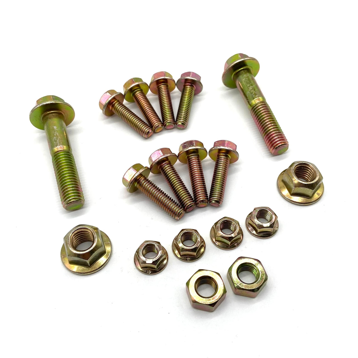 Generic Region Offroad shock bolts for the front upper left provide secure Jeep TJ mounting.