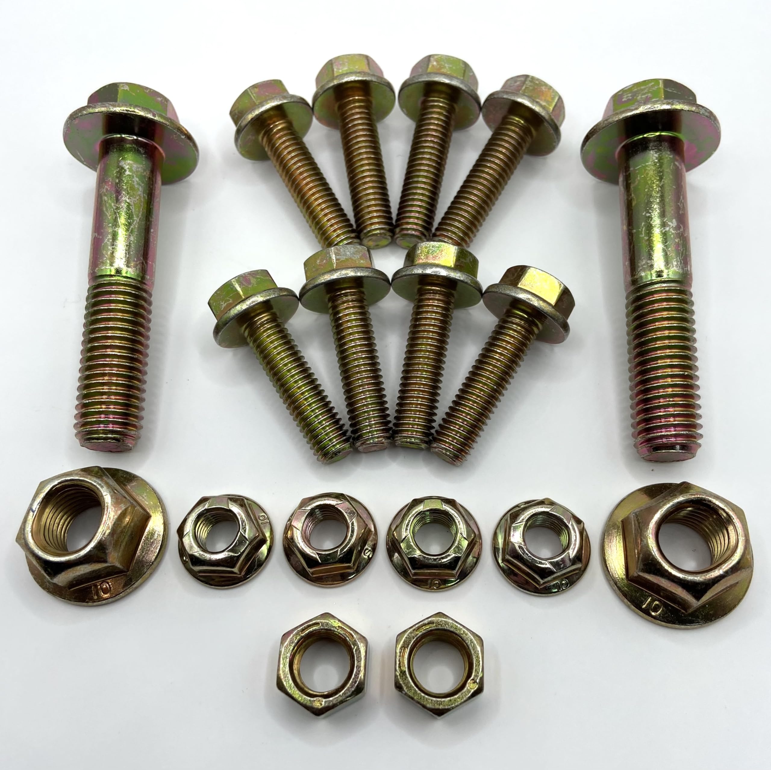 Generic Region Offroad shock bolts front upper right enhance front-end stability on rugged trails.