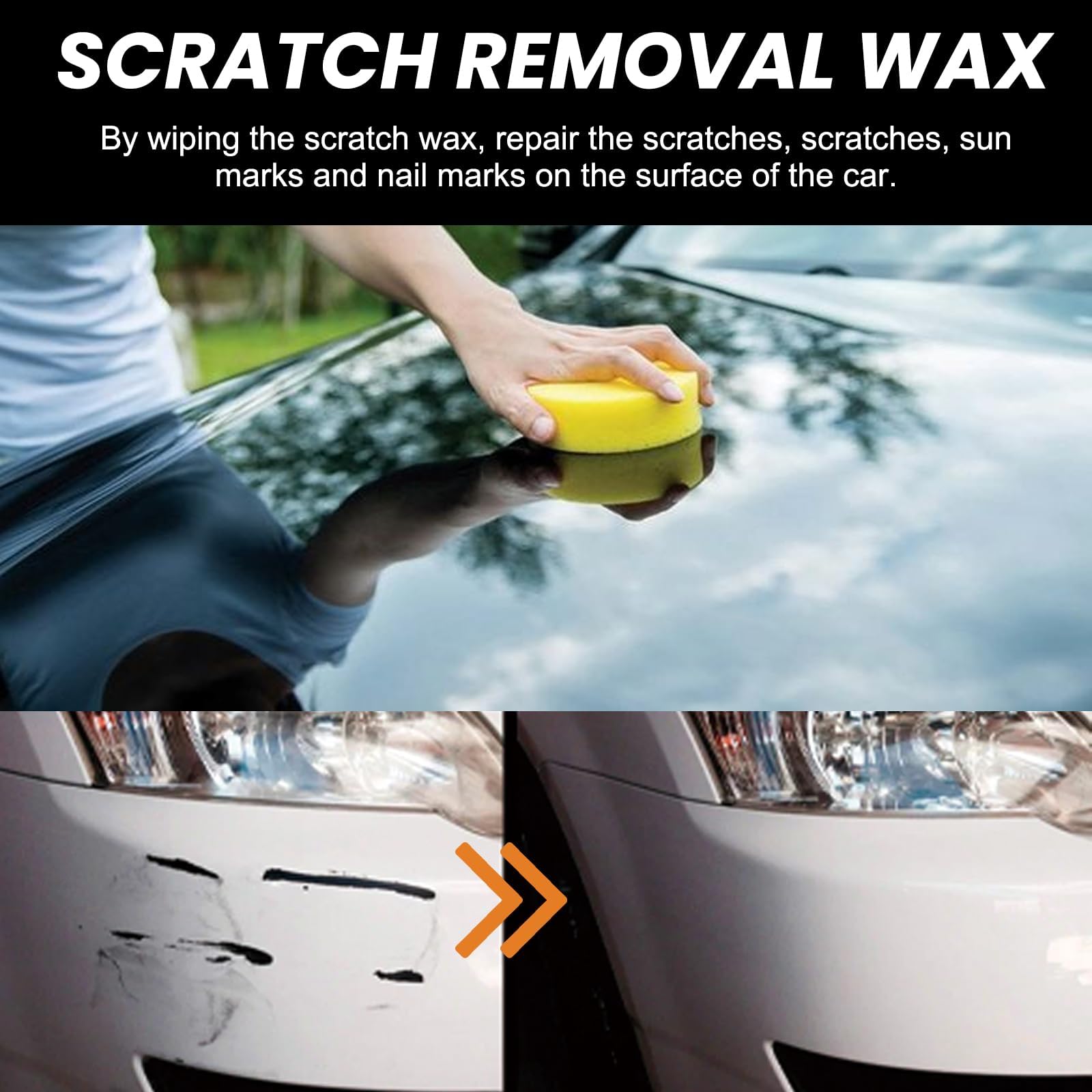 Generic Scratch Remover deep scratch detail demonstrating gloss restoration