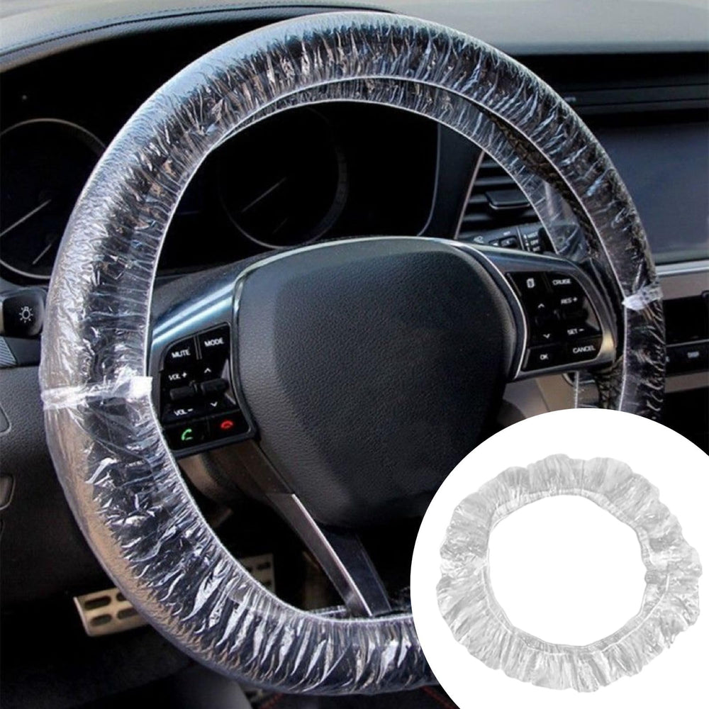 Generic steering wheel cover 100pcs pack offers quick interior protection