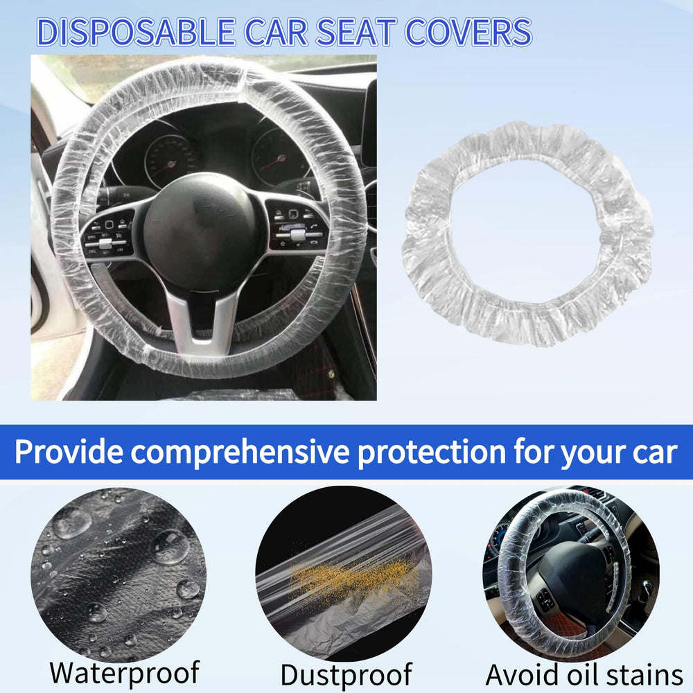 Generic steering wheel cover easy install slips on in seconds