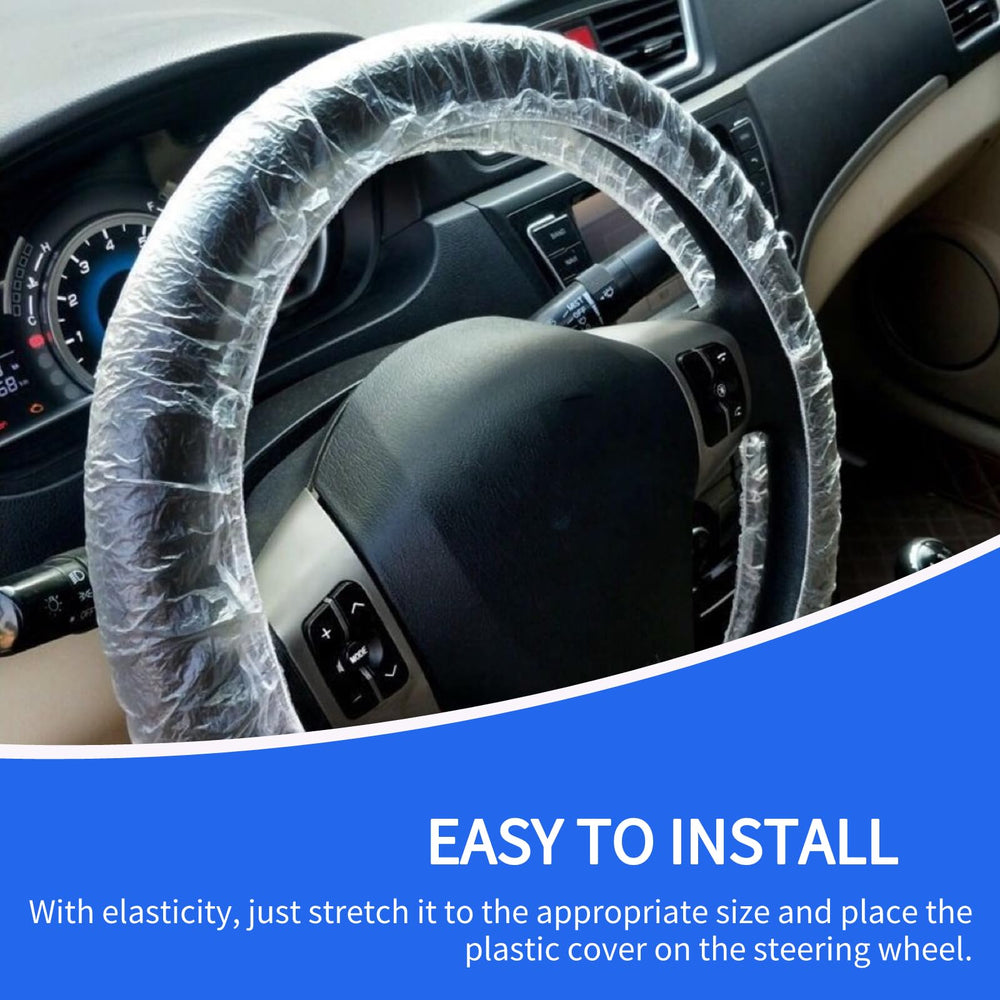 Generic steering wheel cover universal fit covers diverse vehicle types