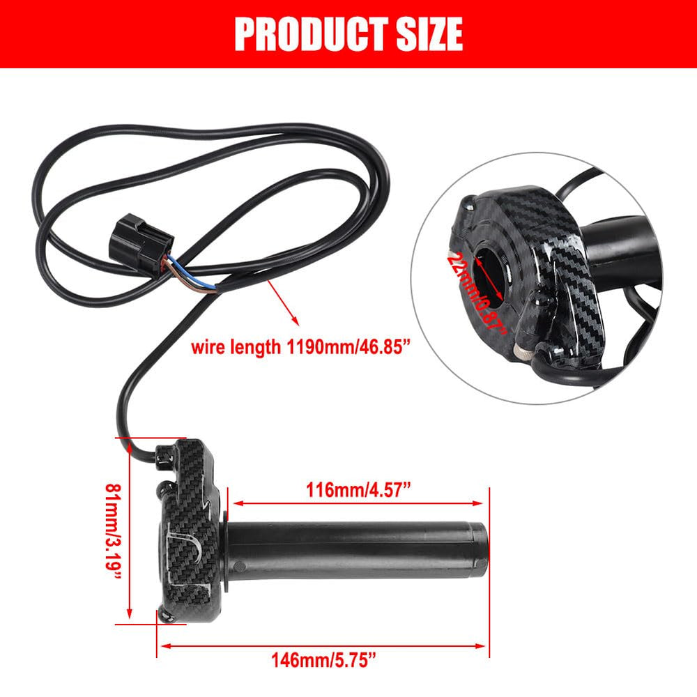 Generic Surron throttle cable for reliable throttle response