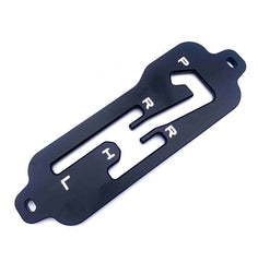 Generic Talon Shift Gate Plate front angle shows rugged, precise shifter upgrade.
