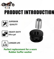 TDZ 8mm bolt compatibility grommets support universal mounting