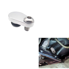 Generic TH350 kickdown plug installed; keeps port sealed during transmission modifications.