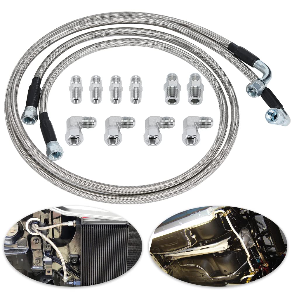 Generic transmission cooling kit fits GM, Ford, GM brands and more.