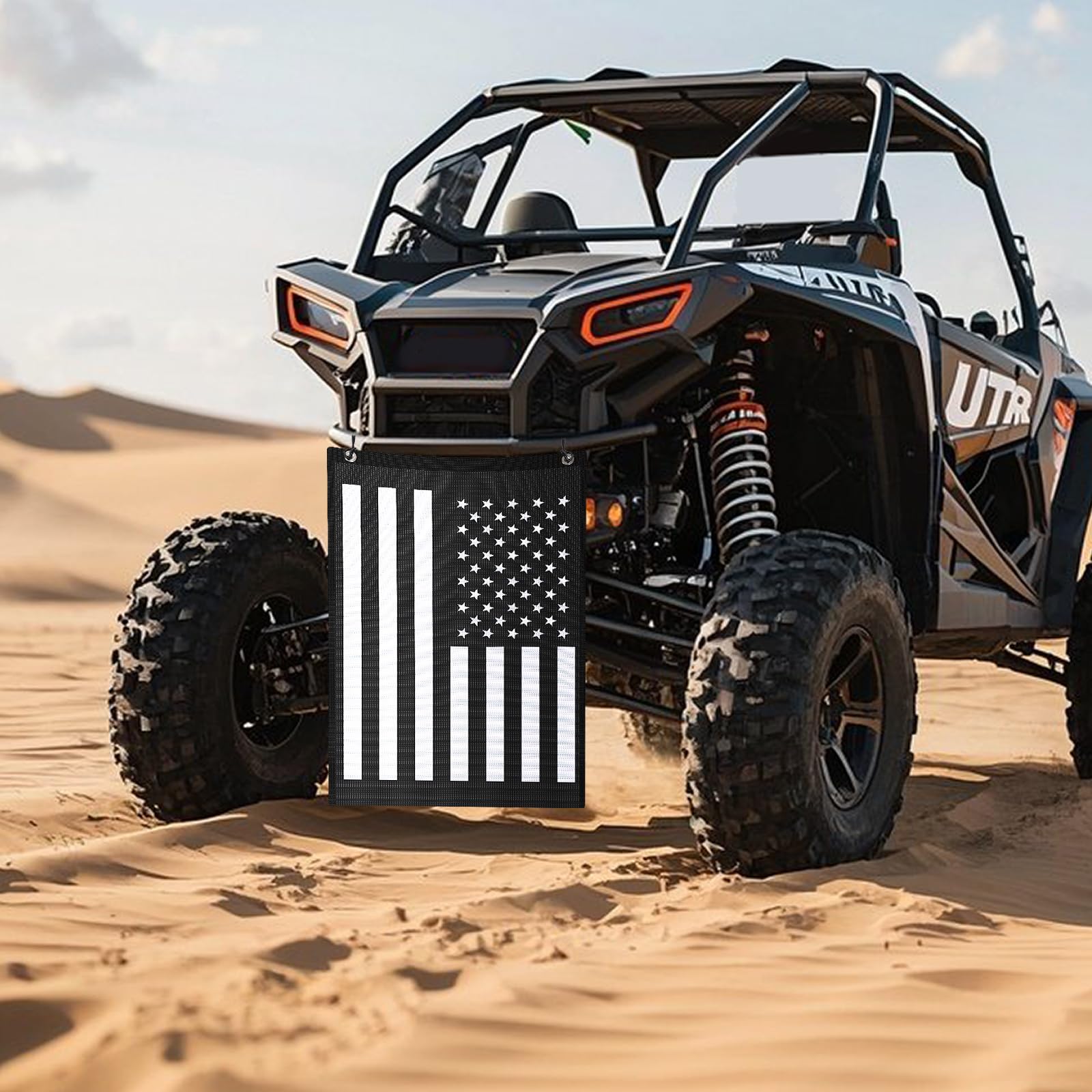 Generic UTV universal-fit roll-bar design works on Polaris, Can-Am, Yamaha.