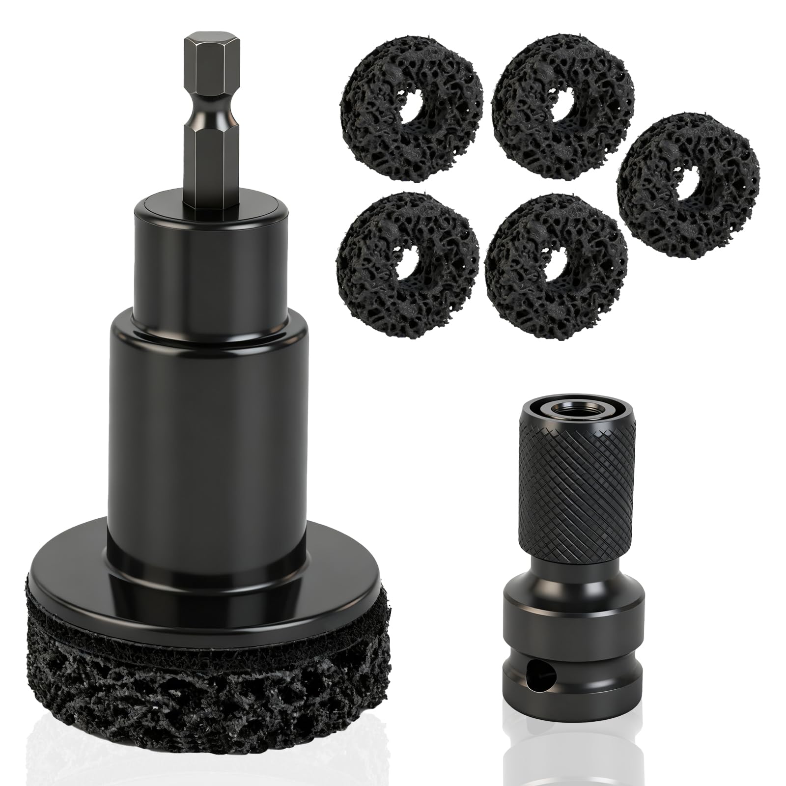 Generic Wheel Hub Cleaning Tool front view showing rugged design for smoother rotor mounting