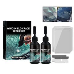 Generic windshield repair kit front view for quick fixes