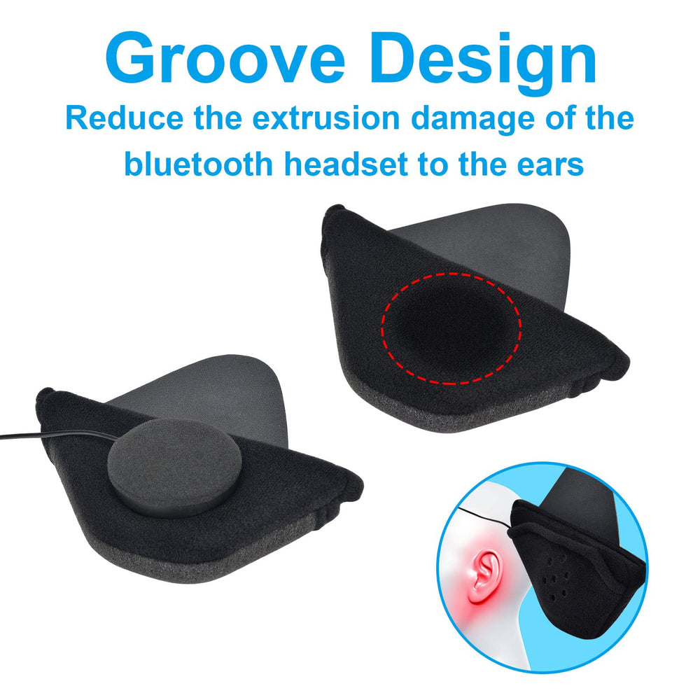 Generturbo ear pads close-up grooves for comfort and fit