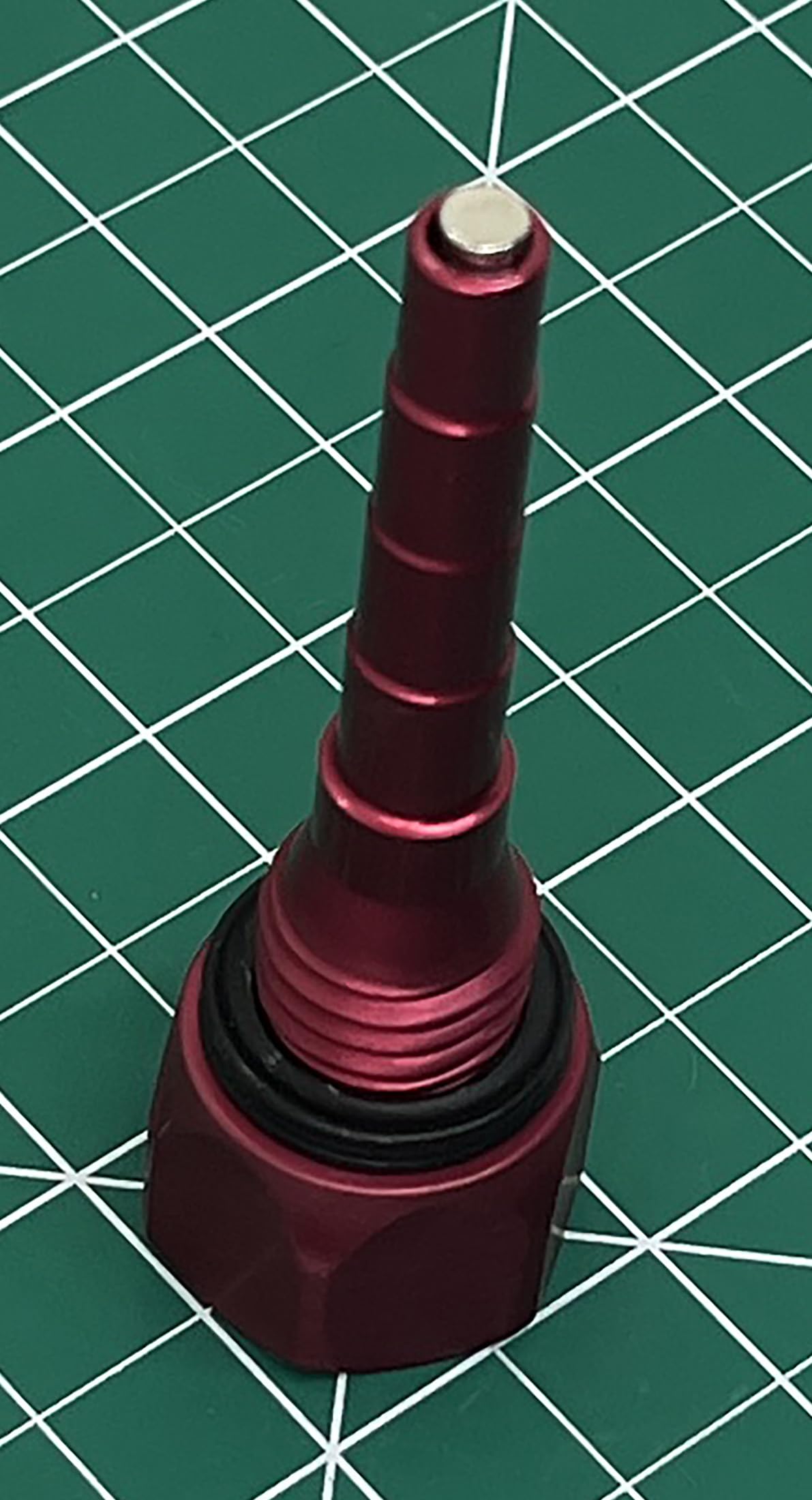GenExhaust GE-191 dipstick manufactured in the USA for quality control.