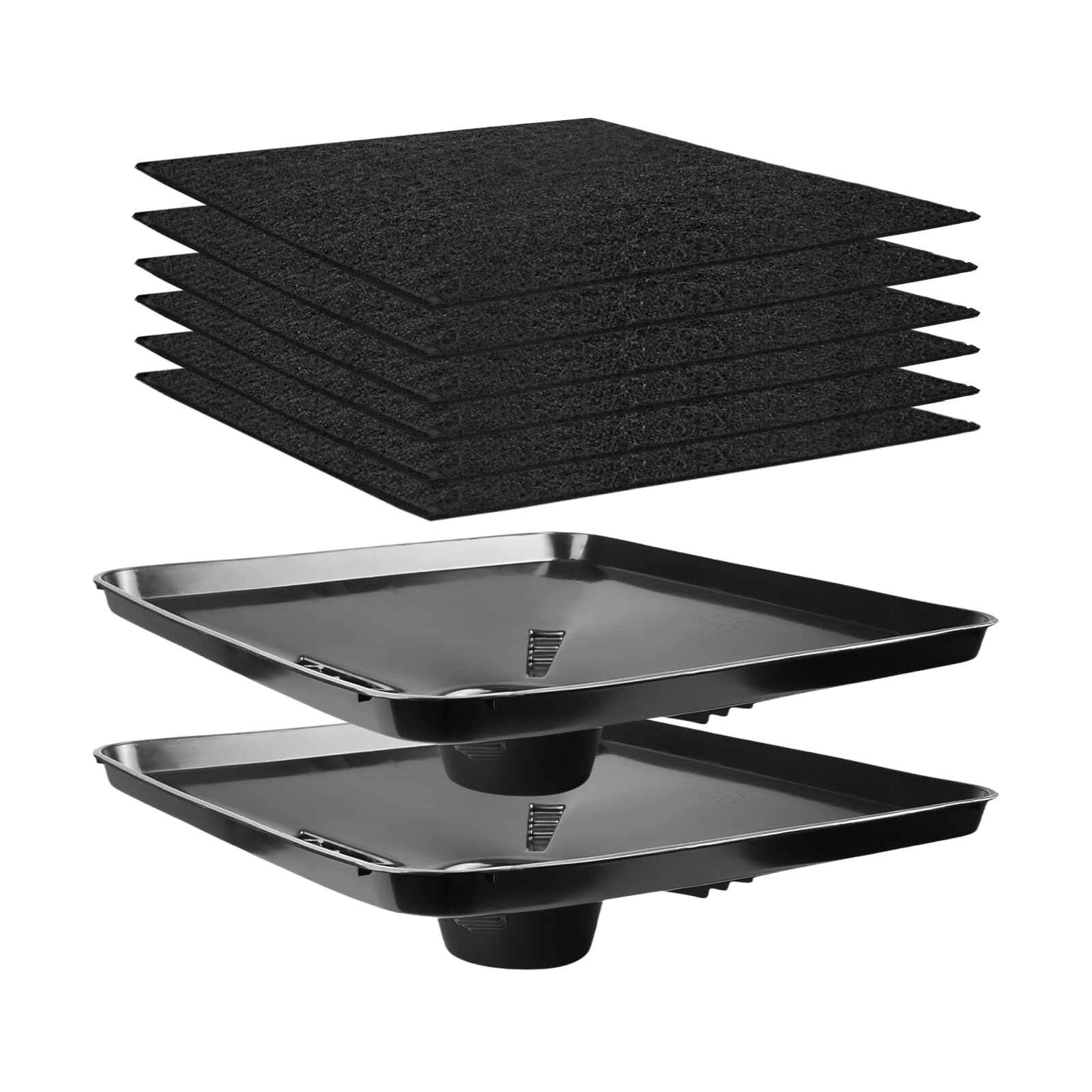 GENNIZZ transmission drain pan with square design for mess-free oil changes