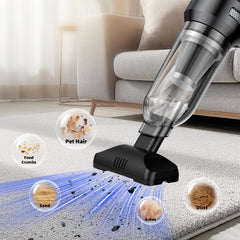 GenTant car vacuum with 3-mode suction for tackling diverse messes.