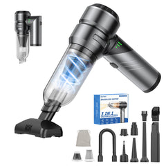 GenTant car vacuum foldable design for portable storage and quick cleans.