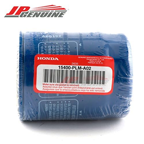 Genuine Honda OEM oil filter kit with 15400-PLM-A02 packaging.