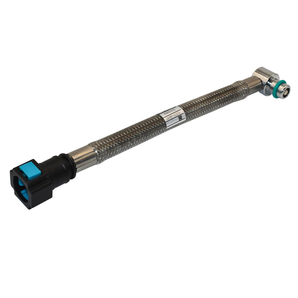 GEPTYERR EFI fuel line with protective sleeve for burn protection during service.