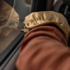 Gerber seatbelt cutter blunt-edge safety feature protects the edge during use