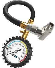 GERCHWAY tire pressure gauge with 100 psi dial for quick checks