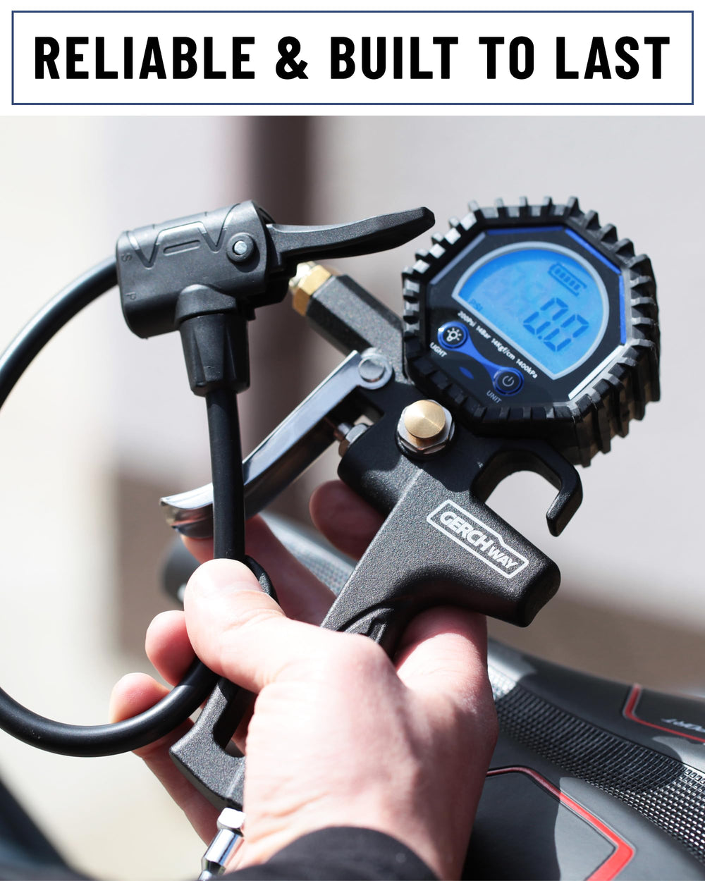 GERCHWAY compatible with bikes, motorcycles, cars, and SUVs.