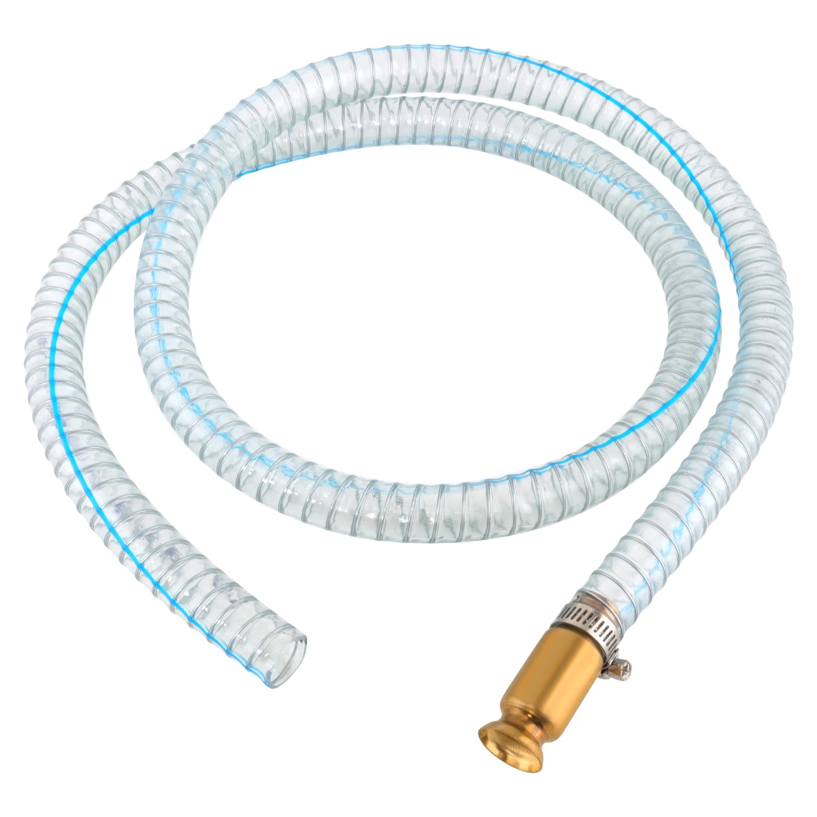 Gerguirry 8.2ft siphon hose with transparent tube for easy flow observation.