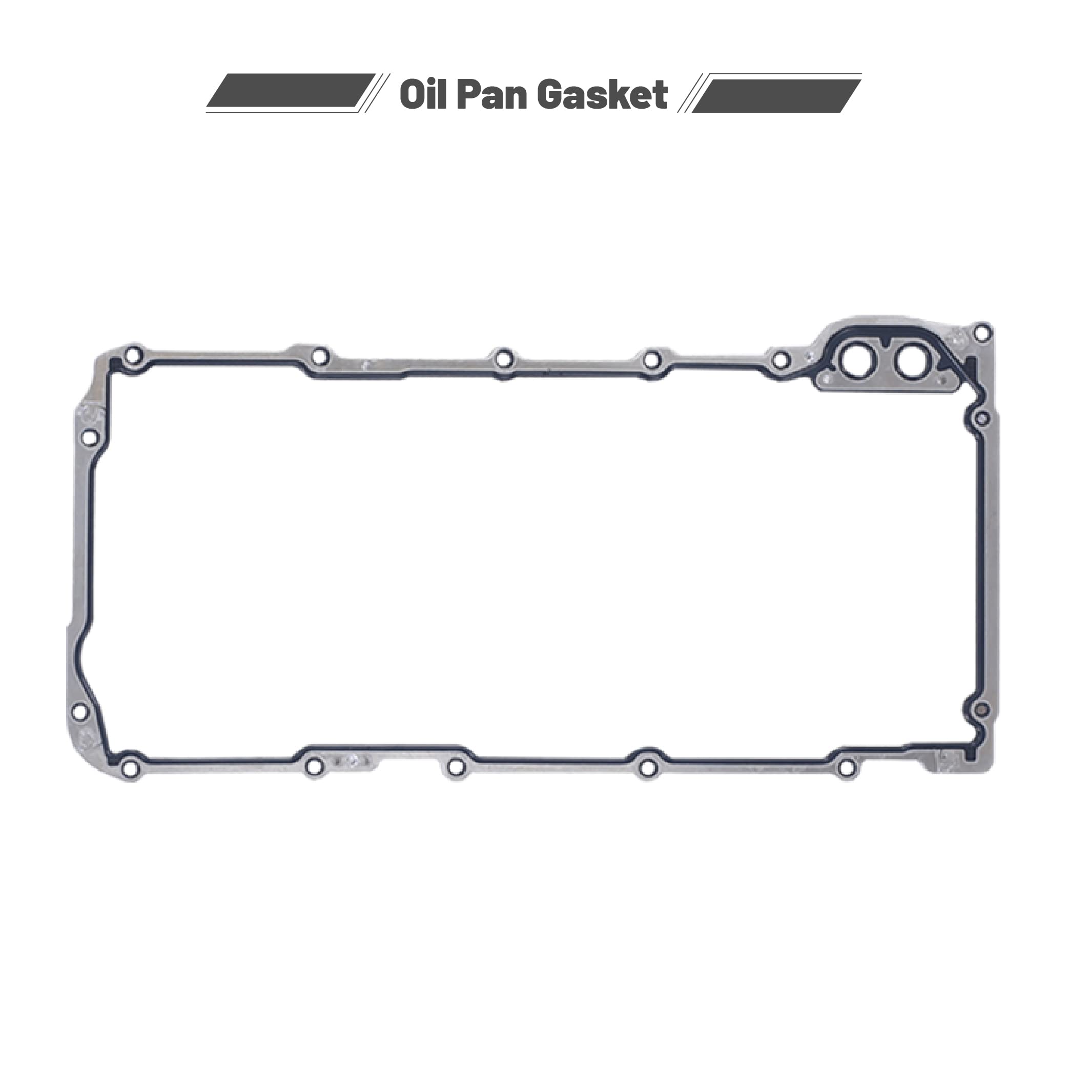 GESEXI sump-baffle with aluminum oil pan kit for oil control
