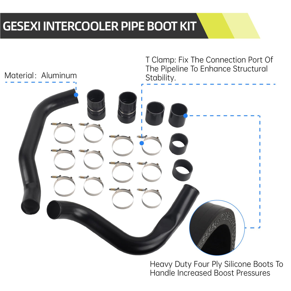 GESEXI aluminum sleeve highlights lightweight durability and heat dissipation.